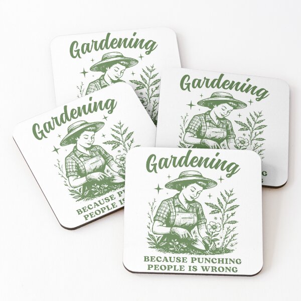 Item preview, Gardening Because Punching People Is Wrong  designed and sold by studio-ssaam.