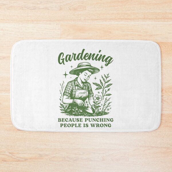 Item preview, Gardening Because Punching People Is Wrong  designed and sold by studio-ssaam.