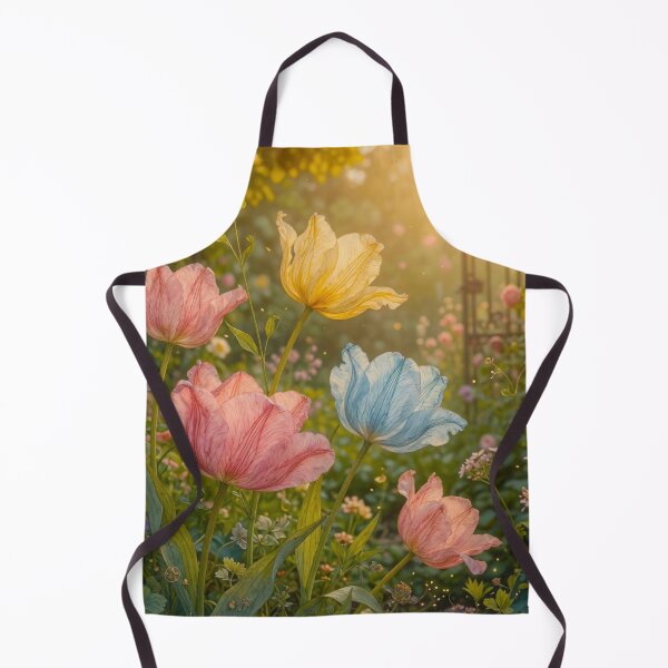 Item preview, Whispers of Tulips in the Golden Garden designed and sold by JAMESAMORN.