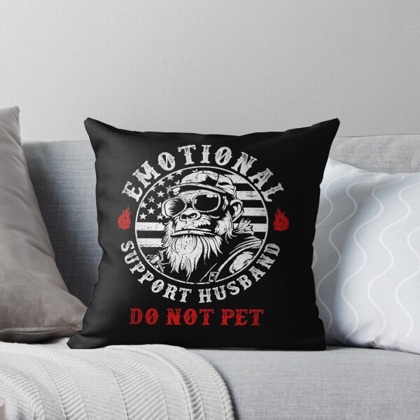 Item preview, Emotional Support Husband Do Not Pet Funny  designed and sold by studio-ssaam.