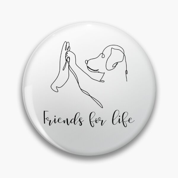 Item preview, Friends for life Hand and Dog designed and sold by AlameaDesign.