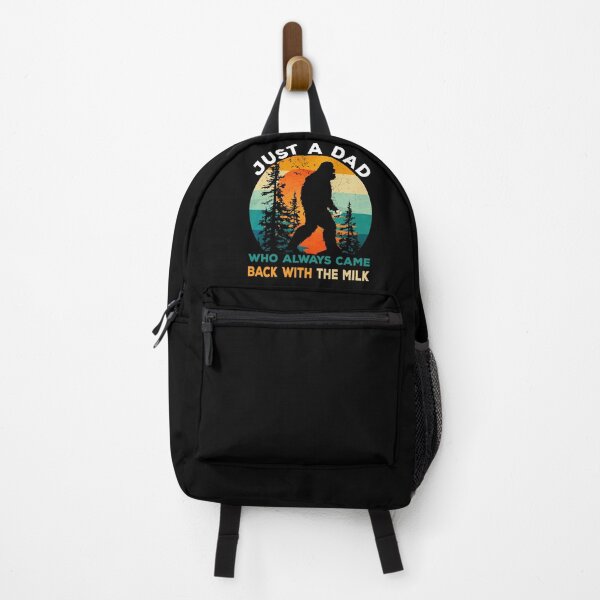 Item preview, Just Dad Who Always Came Back with Milk Bigfoot Fathers Day designed and sold by SecretDicer.