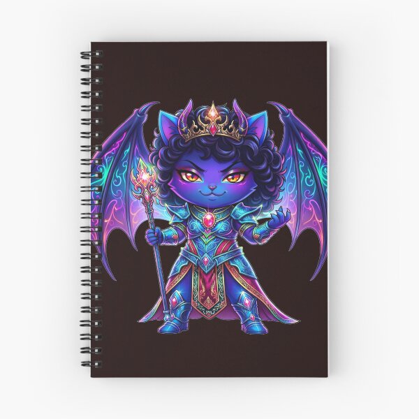 Item preview, Cute Chibi Devil Cat Warrior Queen designed and sold by ChaEmm_Studio.