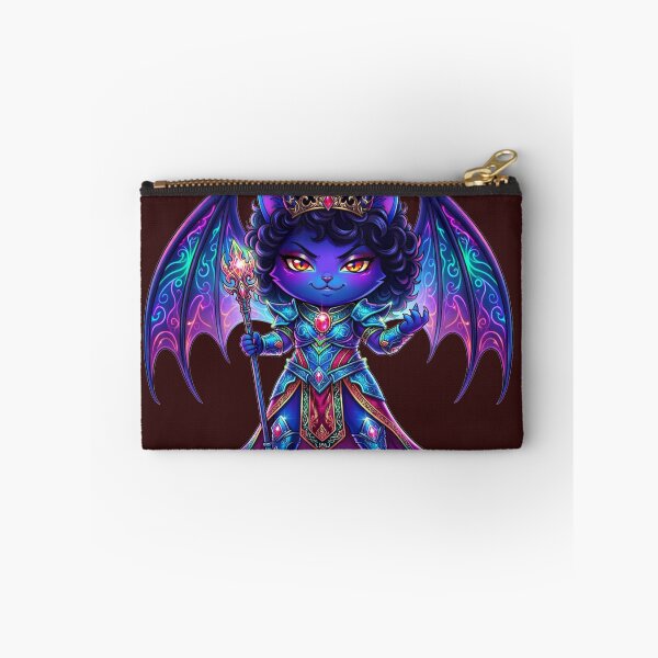 Item preview, Cute Chibi Devil Cat Warrior Queen designed and sold by ChaEmm_Studio.