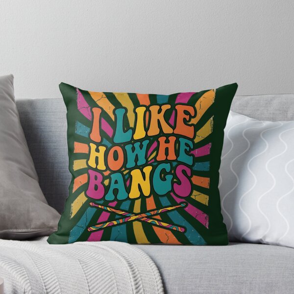 Item preview, I Like How He Bangs Drummer Humor designed and sold by by-the-tree.