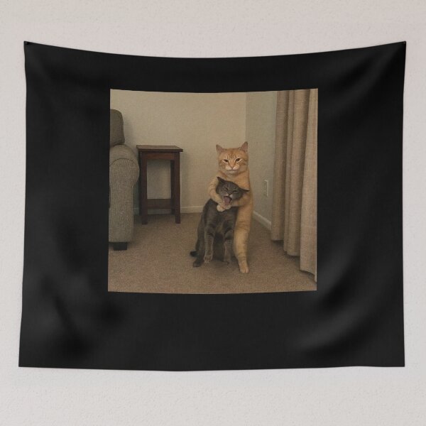 Item preview, Choking Cat Meme Funny designed and sold by studio-ssaam.