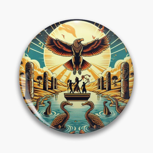 Item preview, Sun River Guardians – Mythic Eagle Vision designed and sold by Dogandesighn.