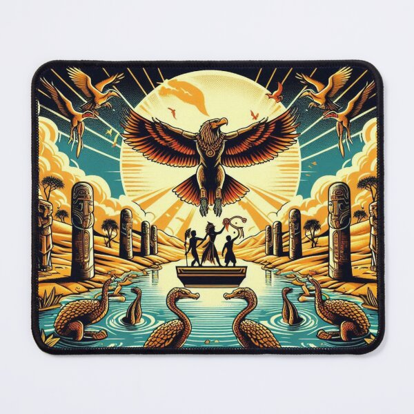 Item preview, Sun River Guardians – Mythic Eagle Vision designed and sold by Dogandesighn.
