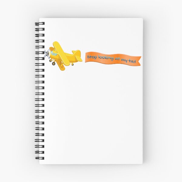 Item preview, Stop Looking At My Tail Funny Biplane Banner designed and sold by dcohea.