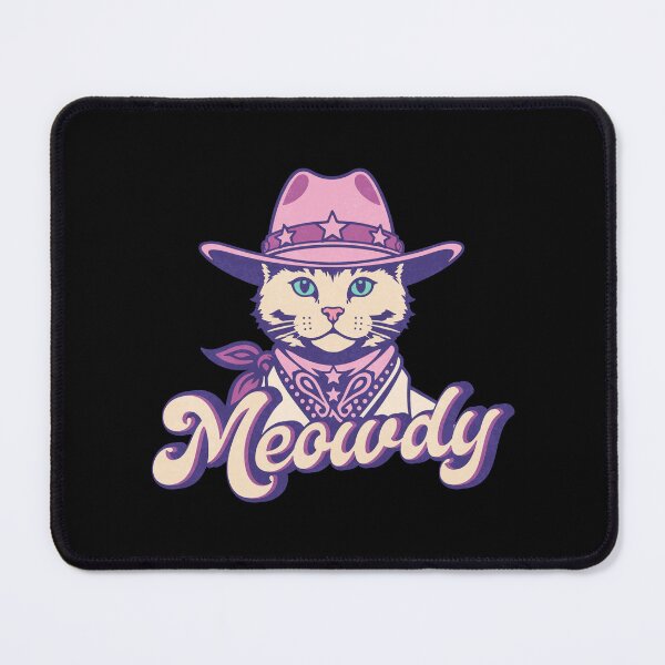 Item preview, Meowdy Cowboy Cat - Cute Country Western Cowgirl Cat designed and sold by Krmdesign.