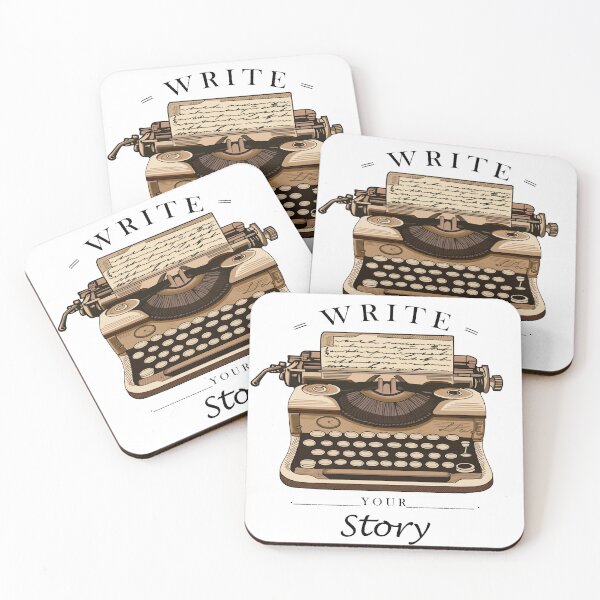 Item preview, Vintage Writer's Soul - Retro Typewriter Aesthetic designed and sold by Safurar.