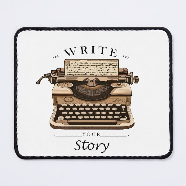 Item preview, Vintage Writer's Soul - Retro Typewriter Aesthetic designed and sold by Safurar.