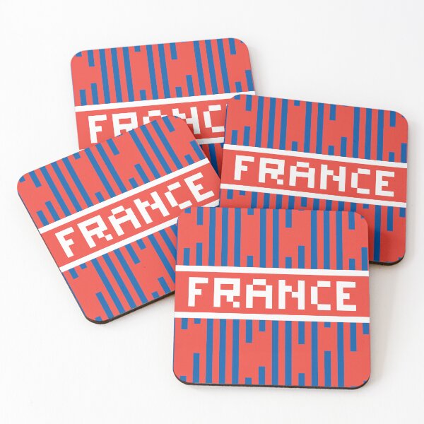 Item preview, FRANCE — France Soccer & Flag Pride Gift | Retro Pixel Art Word designed and sold by Mouremandier.