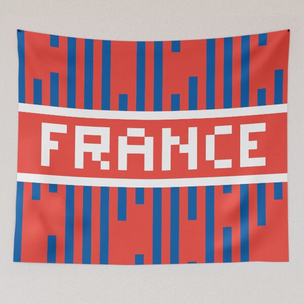 Item preview, FRANCE — France Soccer & Flag Pride Gift | Retro Pixel Art Word designed and sold by Mouremandier.