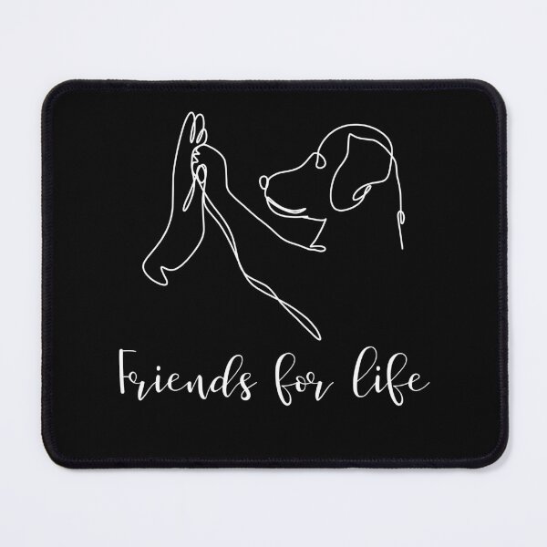 Item preview, Friends for life Hand and Dog designed and sold by AlameaDesign.