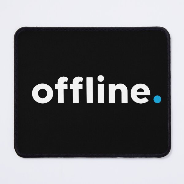 Item preview, Offline. Minimalist One Word Statement Design designed and sold by mmhmerch.