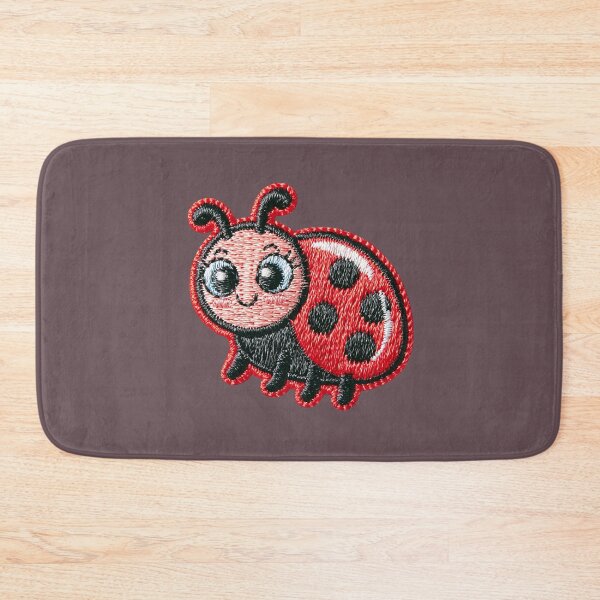 Item preview, Cute Ladybug Embroidery Patch designed and sold by MegaNovaArt.