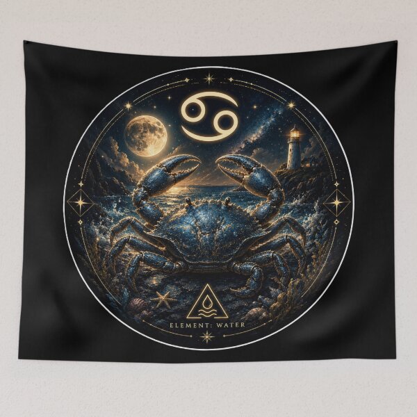 Item preview, Cancer Zodiac Sign designed and sold by Alrazqa-.