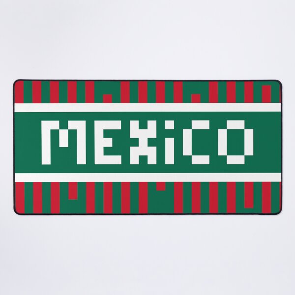 Item preview, MEXICO — Mexico Soccer & Flag Pride Gift | Retro Pixel Art Word designed and sold by Mouremandier.
