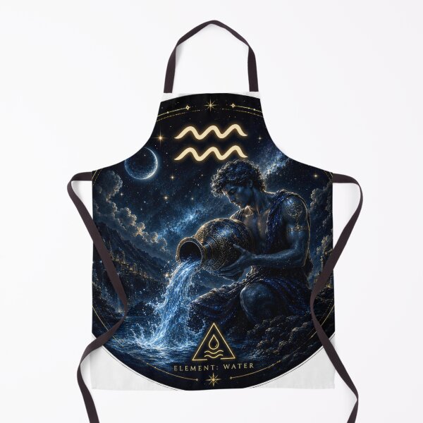 Item preview, Aquarius Zodiac Sign designed and sold by Alrazqa-.