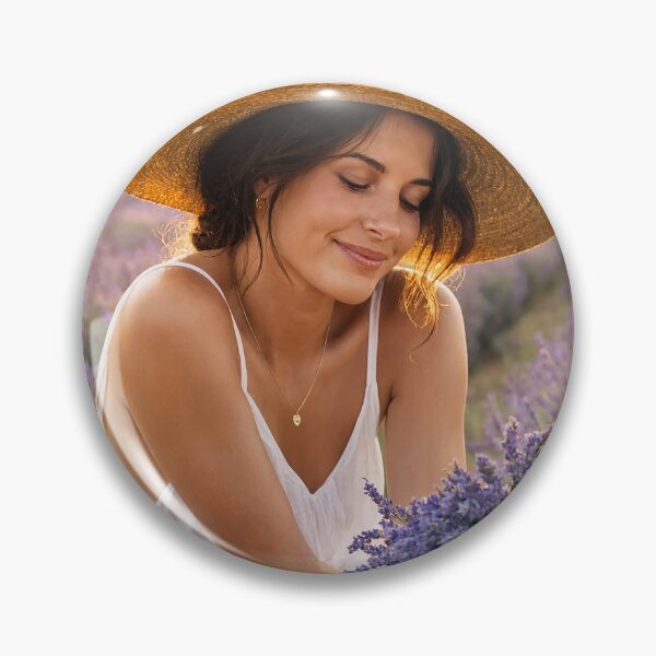 Item preview, A serene woman in lavender field  designed and sold by psychoshadow.