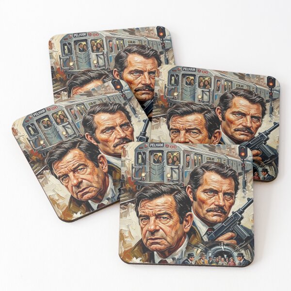 Item preview, The Transit Stand-Off – The Taking of Pelham One Two Three Fine Art Print designed and sold by Art's Diner.
