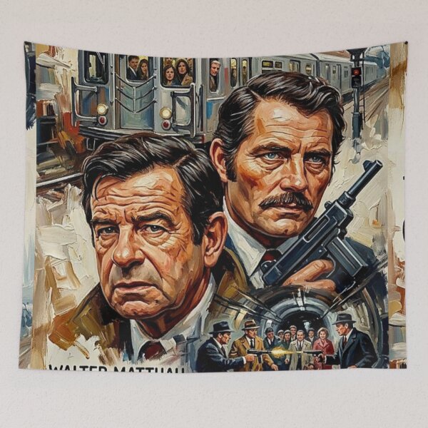 Item preview, The Transit Stand-Off – The Taking of Pelham One Two Three Fine Art Print designed and sold by Art's Diner.