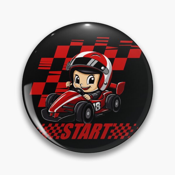 Item preview, Cartoon Kids Racing Adventure Go-Kart designed and sold by Szpaku desart .