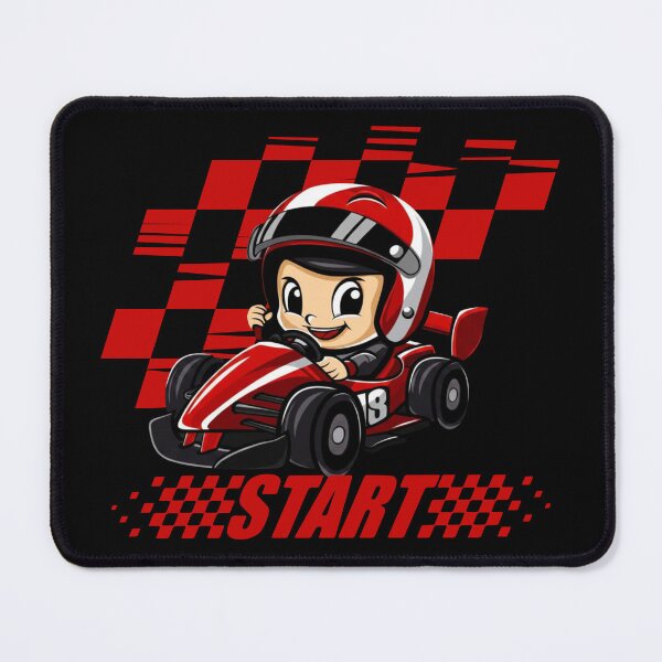 Item preview, Cartoon Kids Racing Adventure Go-Kart designed and sold by Szpaku desart .