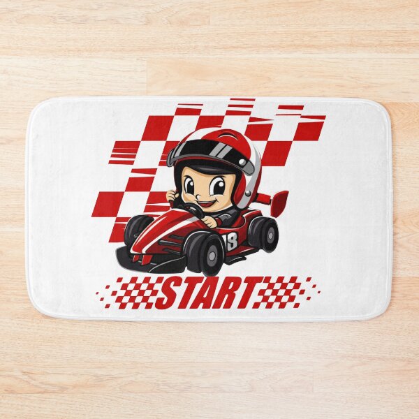 Item preview, Cartoon Kids Racing Adventure Go-Kart designed and sold by Szpaku desart .