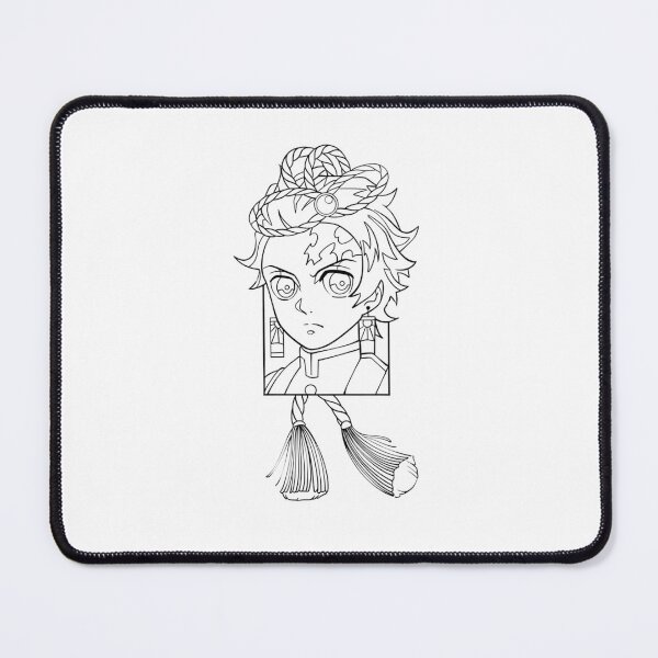 Item preview, Mist Hashira portrait inside a hanging tassel frame designed and sold by JohnnyFive8.