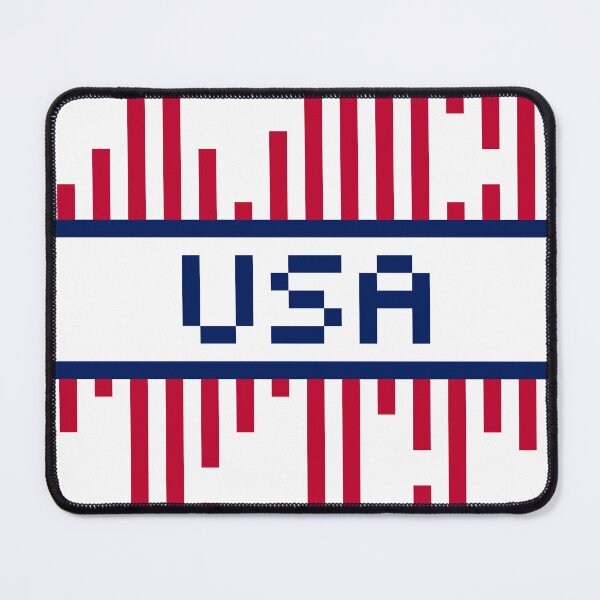 Item preview, USA — USA Soccer & Flag Pride Gift | Retro Pixel Art Word designed and sold by Mouremandier.