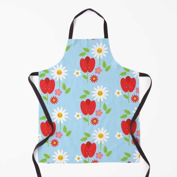 Item preview, Flowers and Foliage with Happy Faces designed and sold by VicEllisArt.