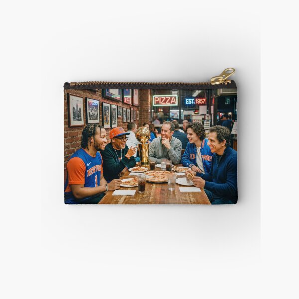 Item preview, MVP Jalen Brunson Having Pizza With His Super Fans designed and sold by Home Decor Art.