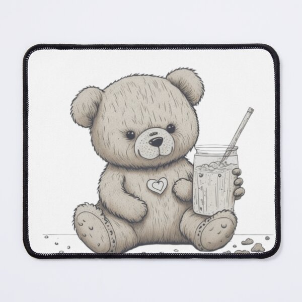 Item preview, Teddy bear drinking cofee designed and sold by FionasDesignsA1.