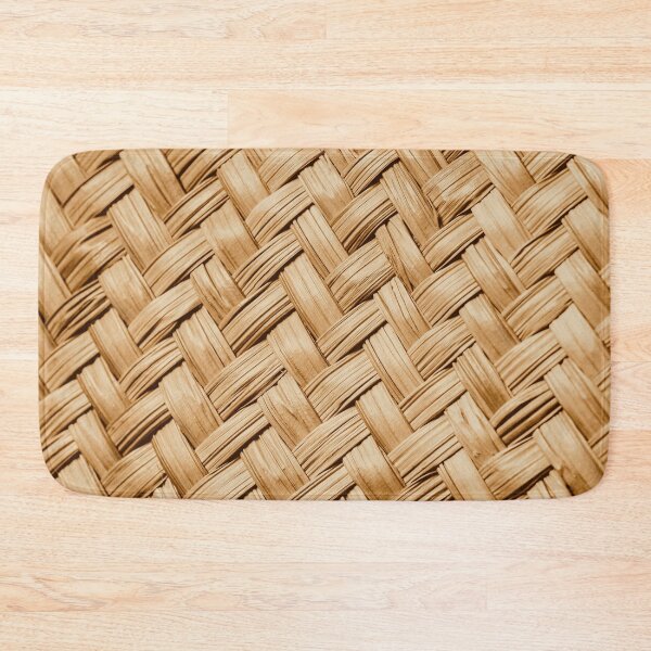 Item preview, Warm Golden Burlap Woven Design - Rustic Organic Straw Weave designed and sold by L&L.