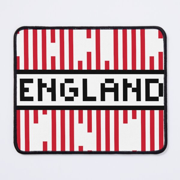 Item preview, ENGLAND — England Soccer & Flag Pride Gift | Retro Pixel Art Word designed and sold by Mouremandier.