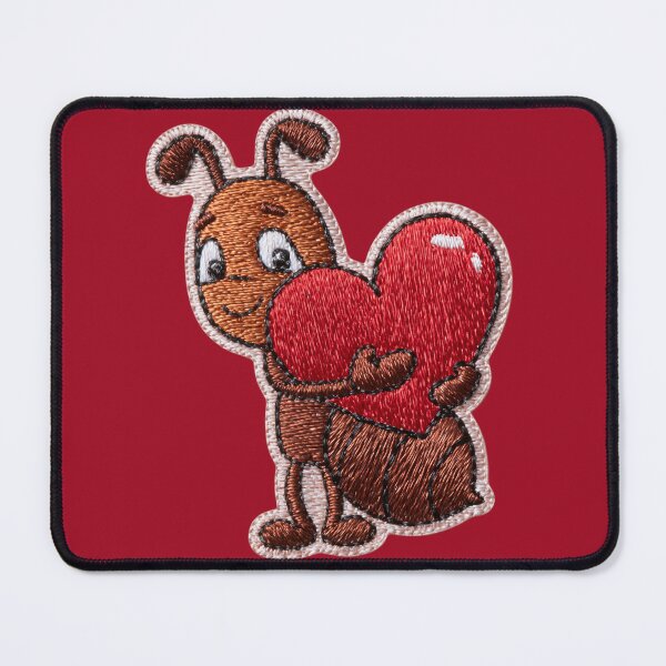 Item preview, Cute Heart Hug Bug designed and sold by MegaNovaArt.