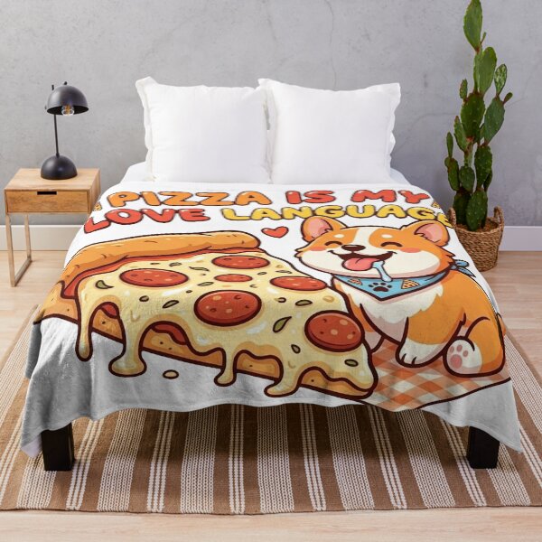 Item preview, Funny Corgi Pizza Is My Love Language Shirt, Cute Corgi Pizza Tee, Corgi Food Lover Gift designed and sold by Wearable Canvas...