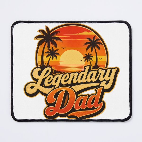 Item preview, Legendary Dad - Retro Father's Day designed and sold by Ahmed Nedji.