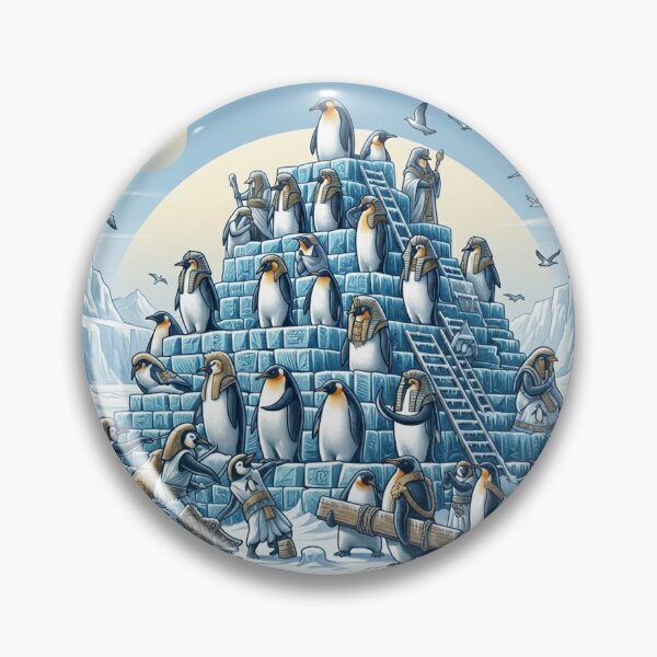 Item preview, Penguin Pyramid Builders – Ice Architecture designed and sold by Dogandesighn.