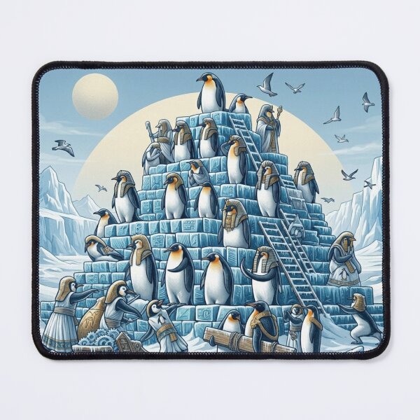 Item preview, Penguin Pyramid Builders – Ice Architecture designed and sold by Dogandesighn.