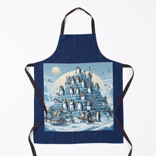 Item preview, Penguin Pyramid Builders – Ice Architecture designed and sold by Dogandesighn.