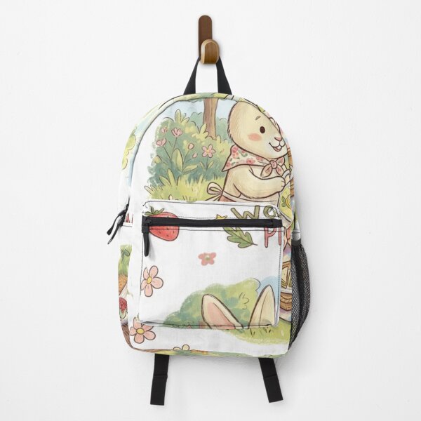 Item preview, Woodland Picnic - Cute Rabbit and Hedgehog Friends designed and sold by TaiwanMemory.