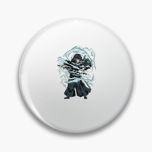 Item preview, Mist Hashira surrounded by swirling vapor waves designed and sold by JohnnyFive8.