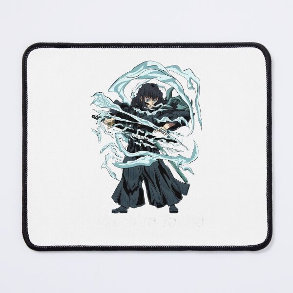 Item preview, Mist Hashira surrounded by swirling vapor waves designed and sold by JohnnyFive8.