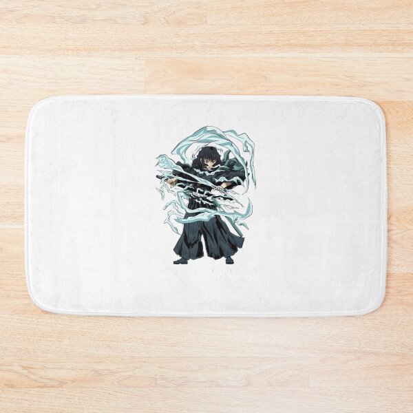 Item preview, Mist Hashira surrounded by swirling vapor waves designed and sold by JohnnyFive8.