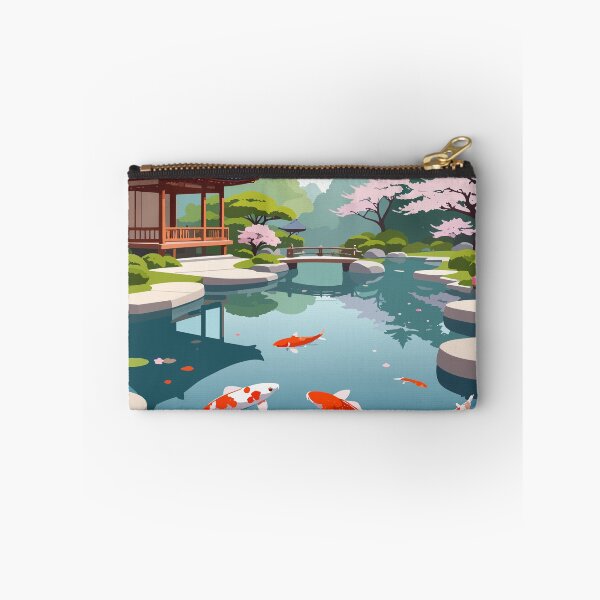Item preview, Japanese Garden Cherry Blossom Design designed and sold by BetweenForms.