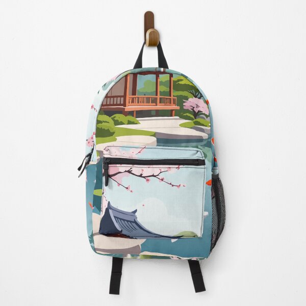 Item preview, Japanese Garden Cherry Blossom Design designed and sold by BetweenForms.