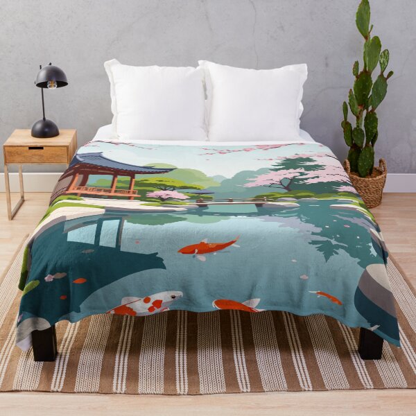 Item preview, Japanese Garden Cherry Blossom Design designed and sold by BetweenForms.